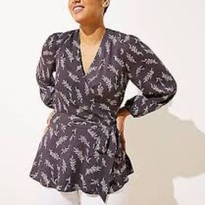 NWT Loft Wrapped Blouse